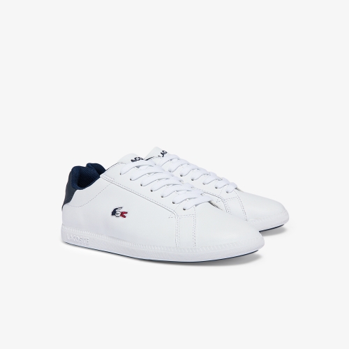 Women's Graduate Tricolore Leather and Synthetic Sneakers
