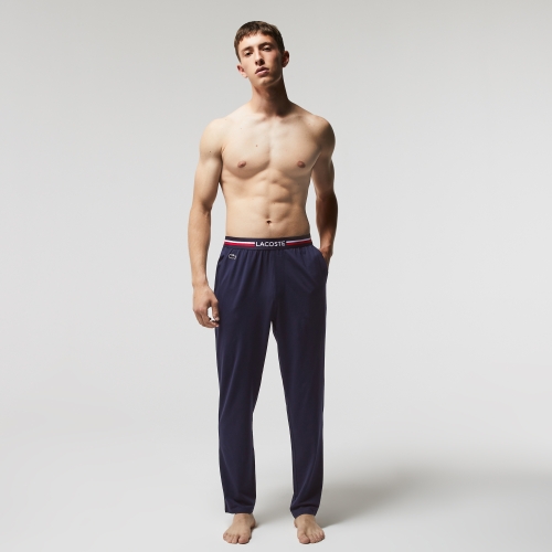 Men's Jersey Pyjama Lounge Pant With Three-Tone Waistband