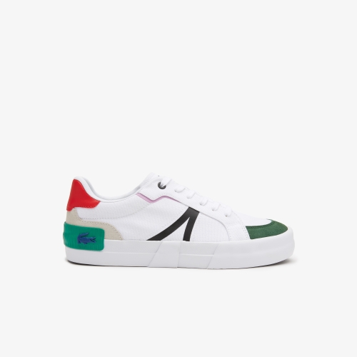 Men's Lacoste L004 Textile Color-Pop Sneakers
