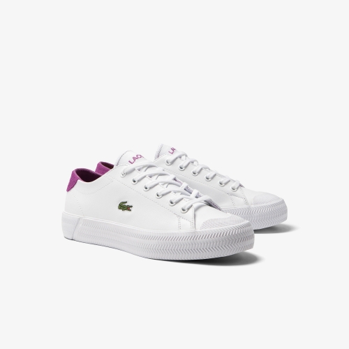 Women's Lacoste Gripshot Textile Heel Pop Sneakers