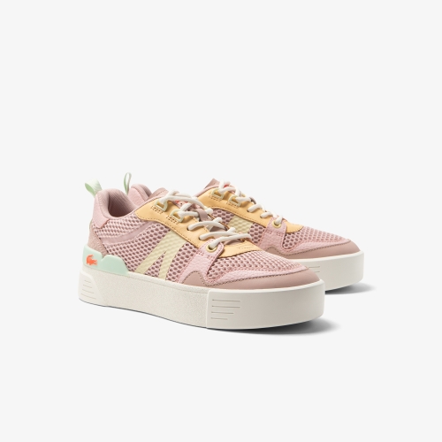 Women's Lacoste L002 Leather Tonal Sneakers