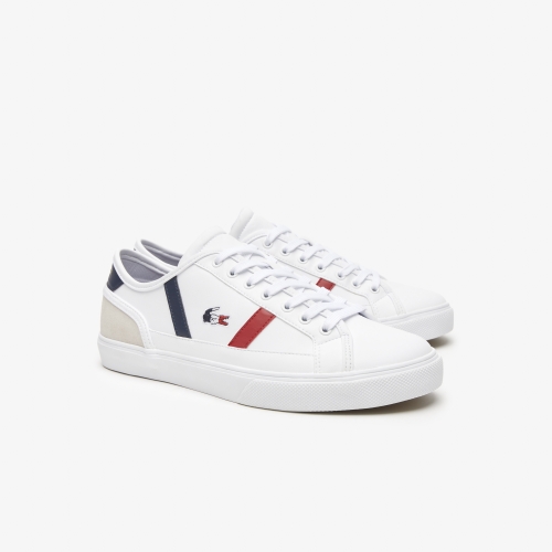 Men's Lacoste Sideline Pro Leather Tricolor Sneakers
