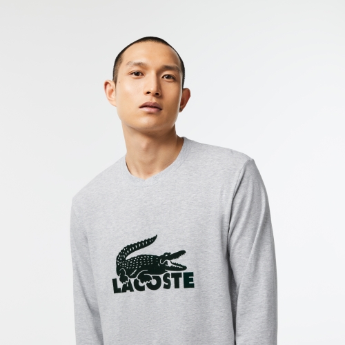 Men's Velvet Logo Long Pyjama Set
