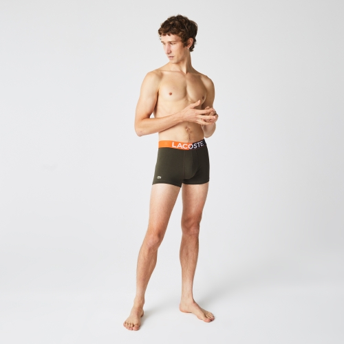 Men's Branded Waist Trunk Three-Pack