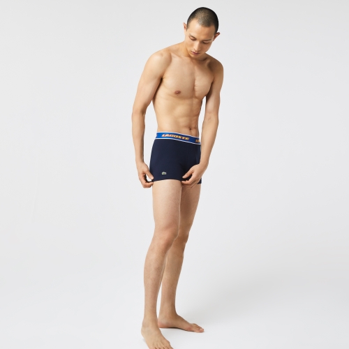 Men's Lacoste Holiday Stretch Cotton Trunk Three-Pack