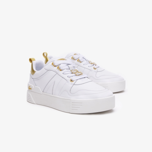 Women's Lacoste L002 Leather Trainers