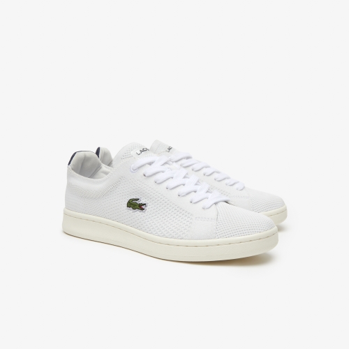 Women's Lacoste Carnaby Piqué Textile Heel Pop Sneakers