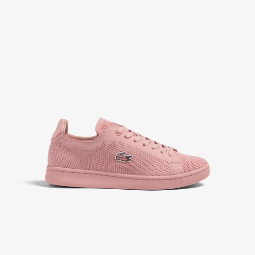 Women's Lacoste Carnaby Piqué Textile Heel Pop Sneakers