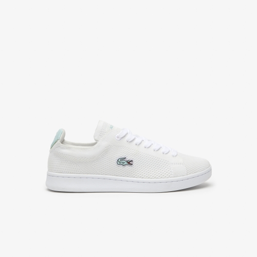 Women's Lacoste Carnaby Piqué Textile Heel Pop Sneakers