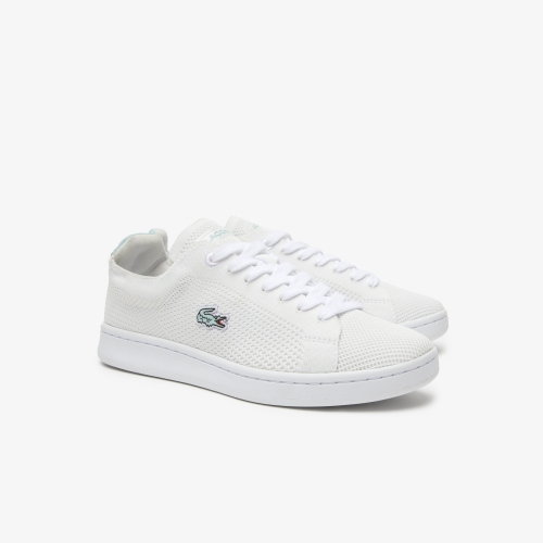 Women's Lacoste Carnaby Piqué Textile Heel Pop Sneakers