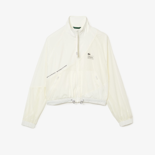 Women's Lacoste Mesh Lined Nylon Jacket