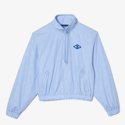 Women's Lacoste Monogram Print Track Jacket