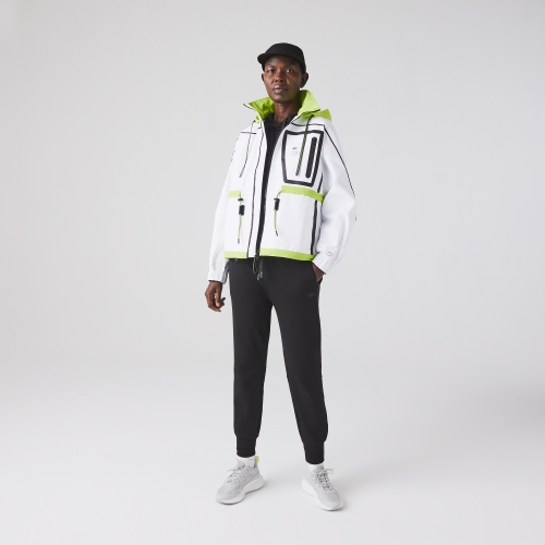 Women's Lacoste Windbreaker And Water-Repellent Parka 2-in-1 Jacket