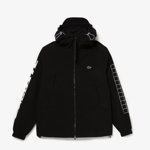 Men's Lacoste Branded Twill Jacket