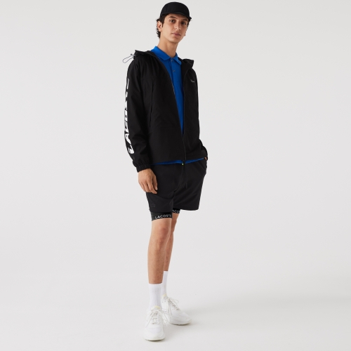 Men's Lacoste Branded Twill Jacket