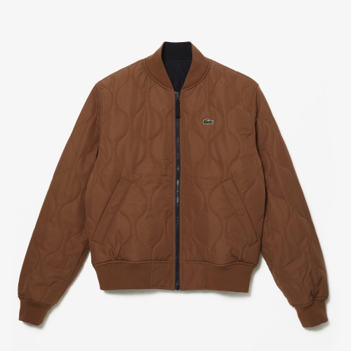 Men's Lacoste Reversible Quilted Taffeta Bomber Jacket