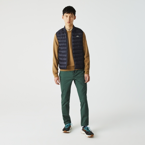Men's Lacoste Padded Water-Repellent Vest Jacket