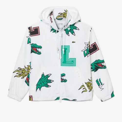 Unisex Lacoste Holiday Water-Repellent Taffeta Jacket