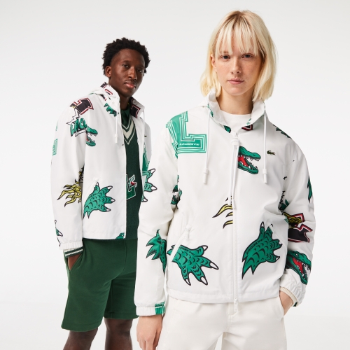 Unisex Lacoste Holiday Water-Repellent Taffeta Jacket