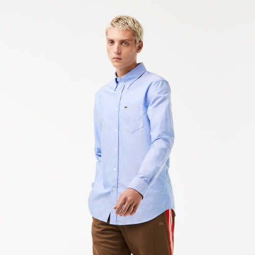 Men's Lacoste Regular Fit Cotton Oxford Shirt