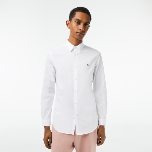 Men's Lacoste Slim Fit Stretch Poplin Shirt