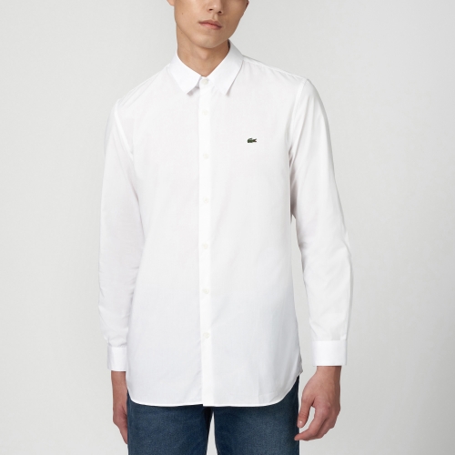 Men's Slim Fit Stretch Poplin Shirt