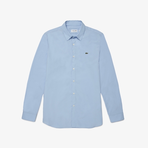 Men's Slim Fit Stretch Poplin Shirt