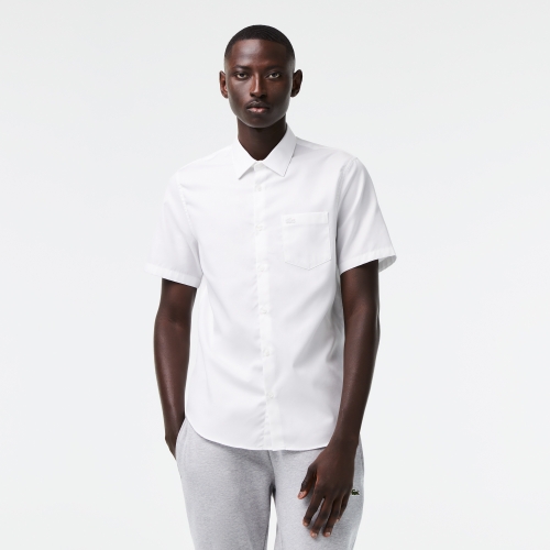 Men's Regular Fit Solid Cotton Shirt