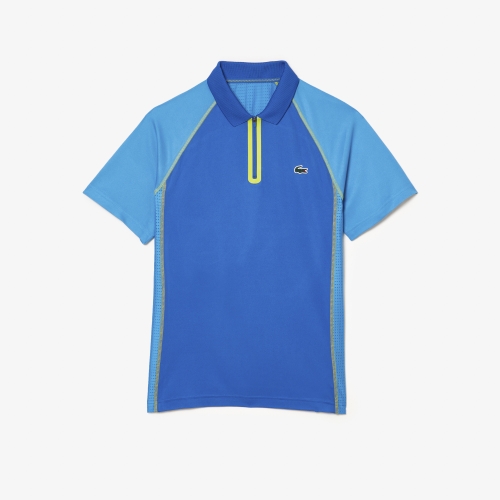 Men's Lacoste Tennis Recycled Polyester Polo Shirt with Ultra-Dry Technology
