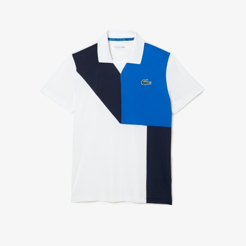 Men's Lacoste SPORT Color-Block Ultra-Dry Piqué Tennis Polo Shirt