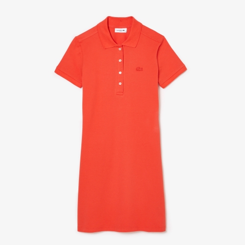 Women's Stretch Cotton Piqué Polo Dress