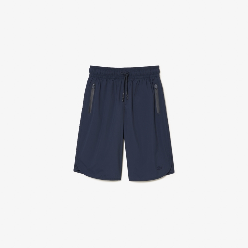 Women's Lacoste Two-Tone Taffeta Bermuda Shorts