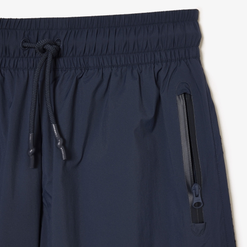 Women's Lacoste Two-Tone Taffeta Bermuda Shorts