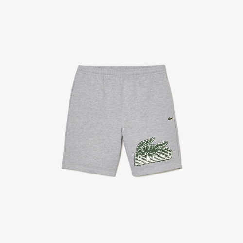Men's Lacoste Unbrushed Cotton Fleece Shorts