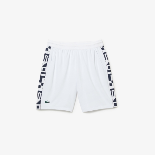 Men's Lacoste SPORT Contrast Print Tennis Shorts