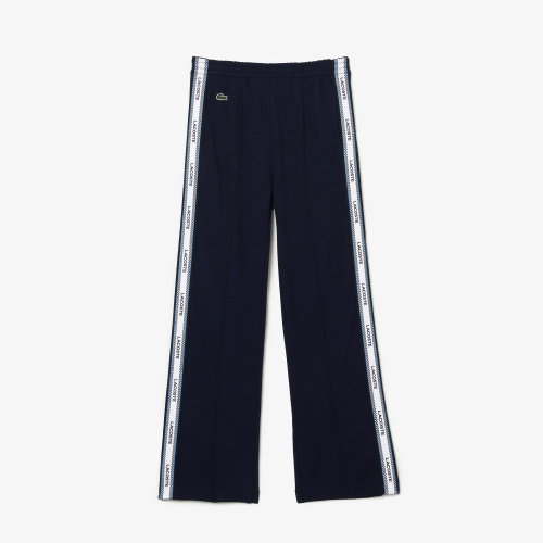 Girls' Lacoste Print Side Bands Oversised Pants