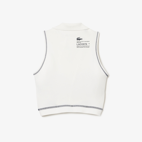 Women's Lacoste Sport Polo Style Sports Bra