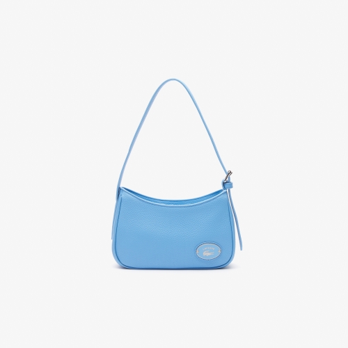 Women's Origin Croc Grained Leather Shoulder Bag