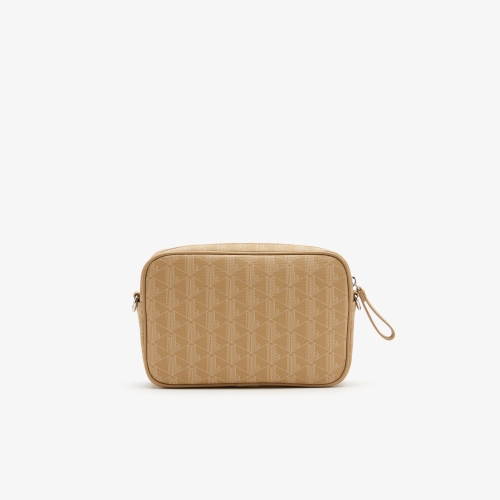 Women's Daily Lifestyle Monogram Zip Crossover Bag