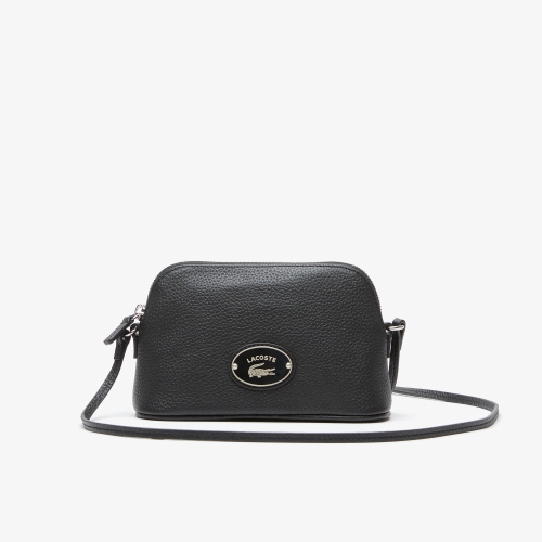 Women's Origin Croc Grained Leather Dome Crossover Bag