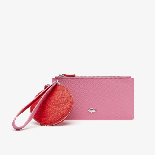 Women's Anna Reversible Double Pouch with Lanyard