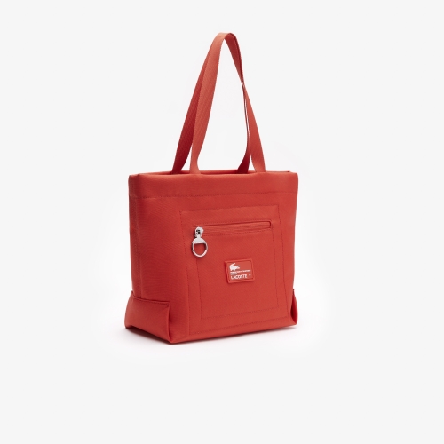 Women's Neoday Contrast Branding Small Tote Bag