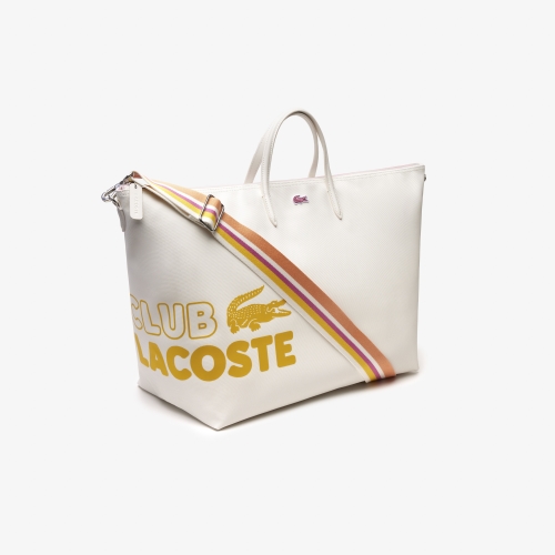 Women's Lacoste L.12.12 Large Contrast Print Tote