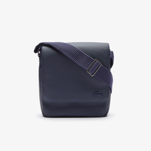 Men's Classic Petit Piqué Flap Bag
