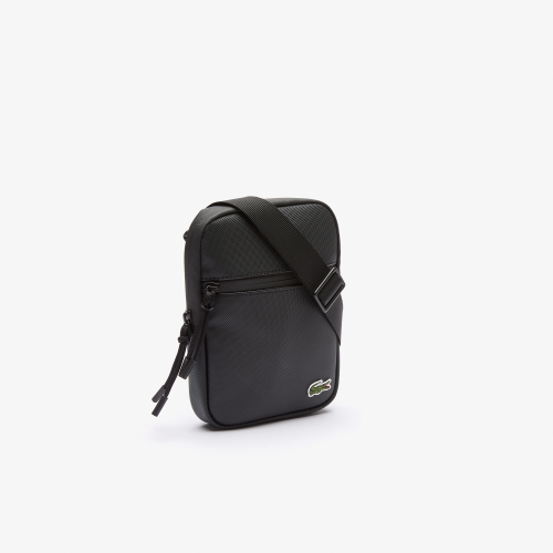 Men's LCST Canvas Small Flat Crossbody Bag