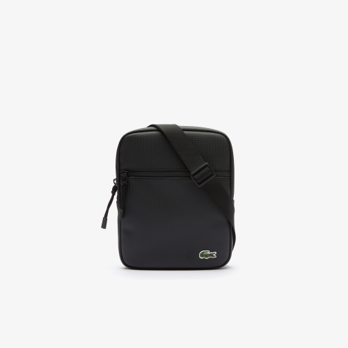 Men's LCST Canvas Flat Zip Crossbody Bag