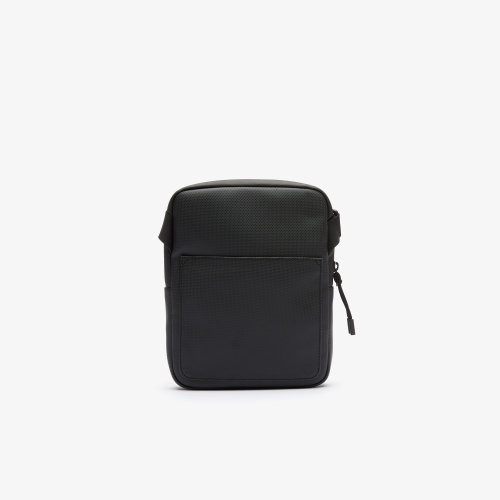 Men's LCST Canvas Flat Zip Crossbody Bag