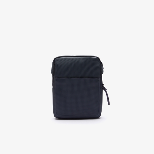 Men's LCST Canvas Flat Zip Crossbody Bag