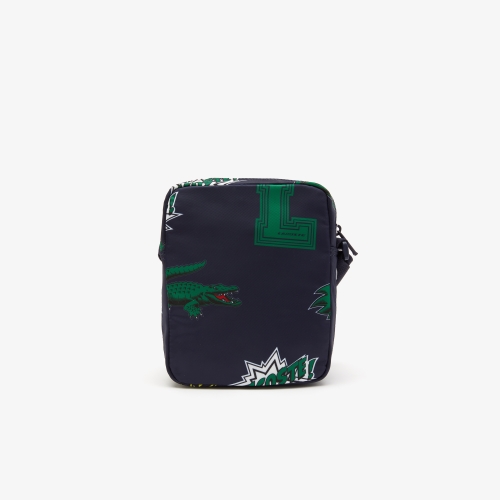 Men's Holiday Printed Vertical Camera Bag