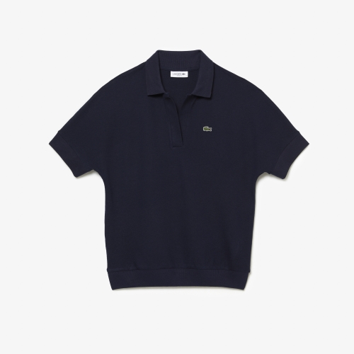 Women's Lacoste Flowy Piqué Polo Shirt